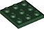 Placa 3x3 Verde Escura - Imagem 1
