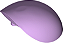 Armadura Grande Redonda Lisa Lavender - Imagem 1