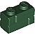 Tijolo Modificado 1x2 Verde Escuro - Imagem 1