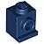 Tijolo Modificado 1x1 Azul Escuro - Imagem 1
