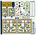 Cartela de adesivos para set 42671 Plant Café & Flower Shop - Imagem 1