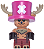 Minifigura Lego One Piece - Tony Tony Chopper - Imagem 1