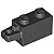 Tijolo Modificado 1x2 com 01 dobradiça Preto - Imagem 1