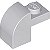 Tijolo Modificado 1x2x1 1/3 com Curvatura Superior Cinza Claro - Imagem 1