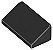 Placa Inclinada 30 1x2x 2/3 Preta - Imagem 1