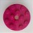 Placa  redonda 4x4 Magenta - Imagem 1