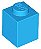 Tijolo 1x1 Dark Azure - Imagem 1