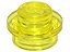 Placa Redonda 1x1 Translúcida Amarela - Imagem 1