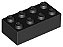 Tijolo 2x4 Preto - Imagem 1