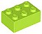 Tijolo 2x3 Verde Limão - Imagem 1