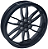 Roda Lego 75mm D. x 17mm Preta - Imagem 1