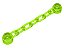 Corrente 5 Links Translúcido Verde Neon - Imagem 1