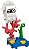 Lego Minifigura Série Super Mario - Blooper - Imagem 1