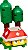 Lego Minifigura Série Super Mario - Spiny - Imagem 1