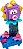 Lego Minifigura Série Super Mario - Urchin - Imagem 1