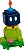 Lego Minifigura Série Super Mario - Bob-omb - Imagem 1