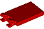 Placa Modificada 2x3 com clip Vermelho - Imagem 1