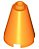 Cone 2x2x2 com furo no centro Laranja - Imagem 1