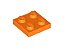 Placa 2x2 Laranja - Imagem 1