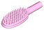 Escova de cabelo cabo curto (10mm) Rosa Claro - Imagem 1