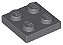 Placa 2x2 Cinza Escuro - Imagem 1