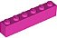 Tijolo 1x6 Rosa Escuro - Imagem 1