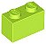 Tijolo 1x2 Verde Limão - Imagem 1
