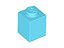 Tijolo 1x1 Medium Azure - Imagem 1