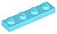 Placa 1x4 - Medium Azure - Imagem 1