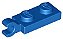 Placa 1x2 com clip horizontal na extremidade Azul - Imagem 1