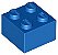 Tijolo 2x2 Azul - Imagem 1