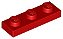Placa 1x3 Vermelho - Imagem 1