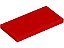 Placa Lisa 2x4 Vermelha - Imagem 1