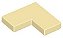 Placa Lisa de Canto 2x2 Bege - Imagem 1