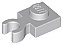 Placa Modificada 1x1 com clip vertical Cinza Clara - Imagem 1