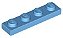 Placa 1x4 Medium Blue - Imagem 1