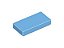 Placa Lisa 1x2 com Ranhura Medium Blue - Imagem 1