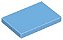 Placa Lisa 2x3 Medium Blue - Imagem 1
