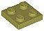 Placa 2x2 Verde Oliva - Imagem 1