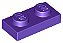Placa 1x2 Roxa - Dark Purple - Imagem 1
