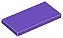 Placa Lisa 2x4 Dark Purple - Imagem 1