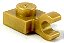 Placa Modificada 1x1 com Clip Horizontal Perolada - Imagem 1