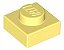 Placa 1x1 Amarelo Claro Brilhante - Imagem 1