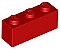 Tijolo 1x3 Vermelho - Imagem 1