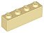 Tijolo 1x4 Bege - Imagem 1