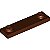 Placa Modificada 1x4 Marrom - Imagem 1