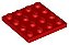 Placa 4x4 Vermelha - Imagem 1