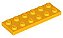 Placa 2x6 Laranja Brilhante - Imagem 1