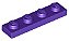 Placa 1x4 - Dark Purple - Roxa - Imagem 1
