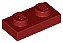 Placa 1x2 Dark Red - Imagem 1